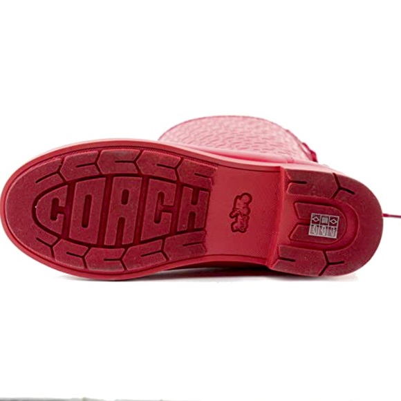 Coach Signature Embossed Rain Boots ☔️ 👢 - Picture 4 of 9